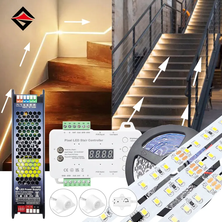 Customizable LED STAI lux habena set