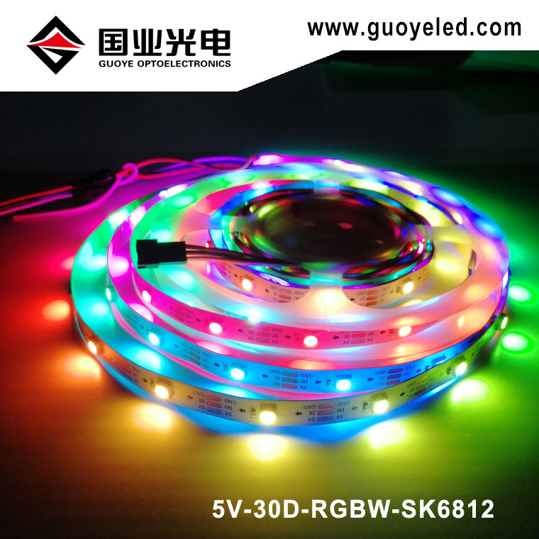 Rgbw addressable habena ducitur
